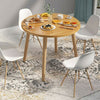 Round Solid Wooden Coffee Tables Dining Table Modern Home Furniture Desk