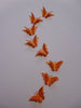20 3d PEARLESCENT BUTTERFLY TOPPER WALL DECORATION DECOR STICKERS GIRLS ROOM cur