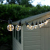 Modern Indoor / Outdoor 20x Clear Globe Festoon Chain String Lights Lighting