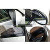 2X Rear View Side Wing Mirror Rain Board Eyebrow Guard Sun Visor Car Accessories