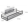 Free Punch Iron Shower Shelf Bathroom Storage Rack Caddy Organiser Tidy Shelf UK