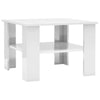 Coffee Table Chipboard Couch Side Table Living Room Table High Gloss White