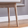 2 Doors Storage Cabinet Sideboard Table Cupboard Living Room Kitchen 80*40*80cm