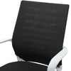 Home Office Chair Ergonomic Computer Task Desk Chair MidBack Fabric Swivel Chair