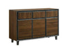 Bretton Sideboard Storage Cabinet Cupboard with 3 Doors & 3 Drawers Walnut