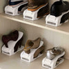 6Pcs Adjustable Easy Shoes Organizer Shoe Space Saver Rack Storage Rack Holder
