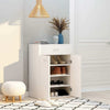 UKING Shoe Cabinet Wooden Storage Door & Drawer Cupboard Sideboard Footwear Rack