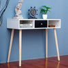 White Dressing Table Makeup Desk with Drawer Writing Study Desk Home UK