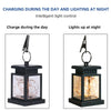 Waterproof LED Solar Powered Hanging Lantern Lights Outdoor Garden Table Lamp