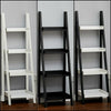 4 Layers Ladder Shelf Corner Shelving Unit Floor Standing Bookcase Rack Whatnot