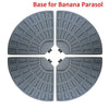 Parasol Base Stand Weights for Round Retangle Banana Hanging Cantilever Umbrella