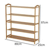 BAMBOO SHOE FOOTWEAR RACK ORGANISER WOODEN STORAGE SHELVES STAND SHELF UNIT