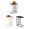 Sofa Side Table C-Shaped Coffee Laptop End Table for Living Room Office Bedroom