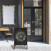 Double-Sided Sidewalk Easel Square Top A Frame Sandwich Board for Menus Sales