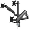 VEVOR Triple Monitor Arm Mount Desk Stand for 13"-27" Screens up to 20 lbs Each