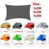 Sun Shade Sail Garden Patio Awning Canopy 98% UV Block Rectangle NEW