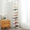 10 Tier Shoe Cabinet Storage Shelf Organiser Rack Stand Unit Shelving Holder