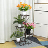 4 Tier Layer Flower Plant Stand Display Shelf Home Garden Indoor Decor Rack