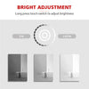 LED Bathroom Mirror Cabinet With Shaver Socket Demister Anti-fog Lights 500x700