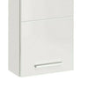 Modern White Gloss Bathroom Wall Hung Storage Cabinet Door Unit Soft Close Twist