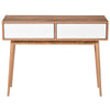 Console Table Sofa Side Desk w/ 2 Drawers for Living Room Entryway
