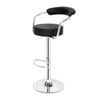 2pc Bar Stools Faux Leather Breakfast Swivel Kitchen living room Gas Lift Chairs