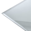 Bevelled Frameless Glass Bathroom Mirror Vanity Shower Mirror Wall Adhesive on