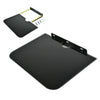 1 Tier Black Glass Floating Wall Mount Shelf DVD Player Sky Box Game Console