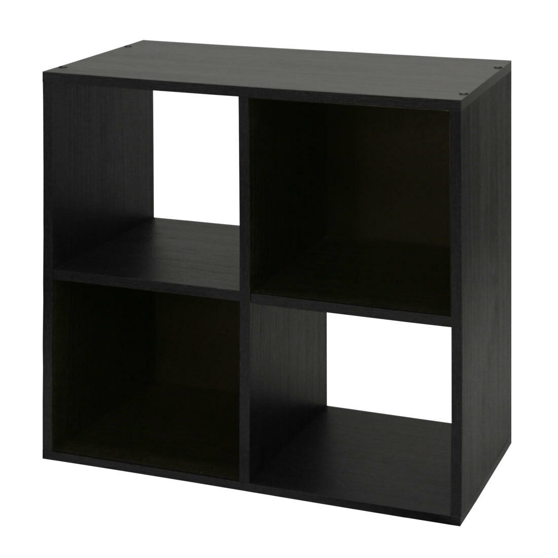 Storage Cube Display Bookcase 4 Shelves Tier Shelving Unit Book Shelf 