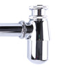 Adjustable Height Outlet Chrome Bottle Trap Basin Waste Bathroom Sink Pipe New