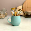 Set of 4 Stoneware 480ml Snug Mugs Ice Cream Coffee Pastel Pink Blue Lilac Mint