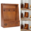 Retro Wall/Desktop Wooden Drawers Storage Cabinet Organiser Cosmetic Jewelry Box