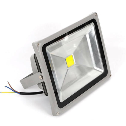 Grey LED Floodlight Outside Light 10W-100W Security Flood Lights Outdoor Garden