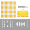 Large Waterproof Picnic Blanket Travel Outdoor Beach Camping Mat Rug 148X200CM