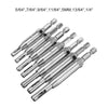 7x Self Centering Lock Hinge Drill Bit Set Hardware Drawer Pilot Hole Guides UK