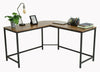 L-Shape Computer Desk Office Workstation Corner Study Desk Industrial Style desk