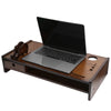 Computer Monitor Riser Stand Desk Laptop PC Screen Riser Storage Shelf 1 Drawer