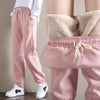 Ladies Winter Warm Trousers Thick Thermal Fleece Lined Stretchy Leggings Pants