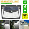 4X Solar Powered 108LED PIR Motion Sensor Security Garden Outdoor Wall Light