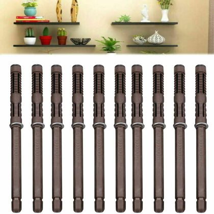 Metal Wall Bracket Invisible Concealed Shelf Support Bench Furniture DIY