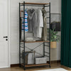 4 Tier storage bookshelf Shelf Coat stand Clothes Rail Hallway Shoe Rack Storage