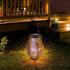 2pcs solar LED outdoor garden lamp decorative landscape waterproof Chandelier