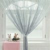 Glitter String Door Curtain Fly Screen Panel Doorways Divider Decorative 1M x 2M