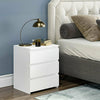 Modern Bedside Table Cabinet Chest of Drawers Nightstand 3 Drawers Bedroom Unit