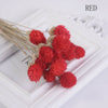 15Pcs Dried Flower Bouquets Artificial Strawberries Grass Flower Home Decor DIY