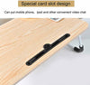 Folding Laptop Bed Tray Table Home Portable Lap Desk Notebook Breakfast Cup Slot