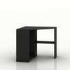 Black Computer Desk PC Laptop Table Corner Home Office Study Gaming Shelf Wood