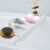 New Bamboo Wooden Bath Tub Rack Bathroom Shelf Tidy Tray Storage Caddy UK