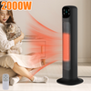 Remote Electric Ptc Vertical Heater Hot 2000w For Home Bedroom Living Room Hot