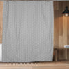 Modern Waterproof Geometric Bathroom Shower Curtain With Hooks Long 180 x 200cm